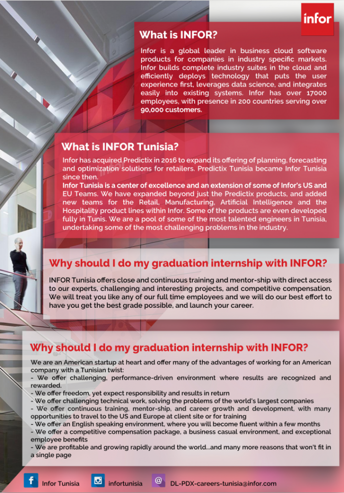 Infor Tunisia Espace de travail